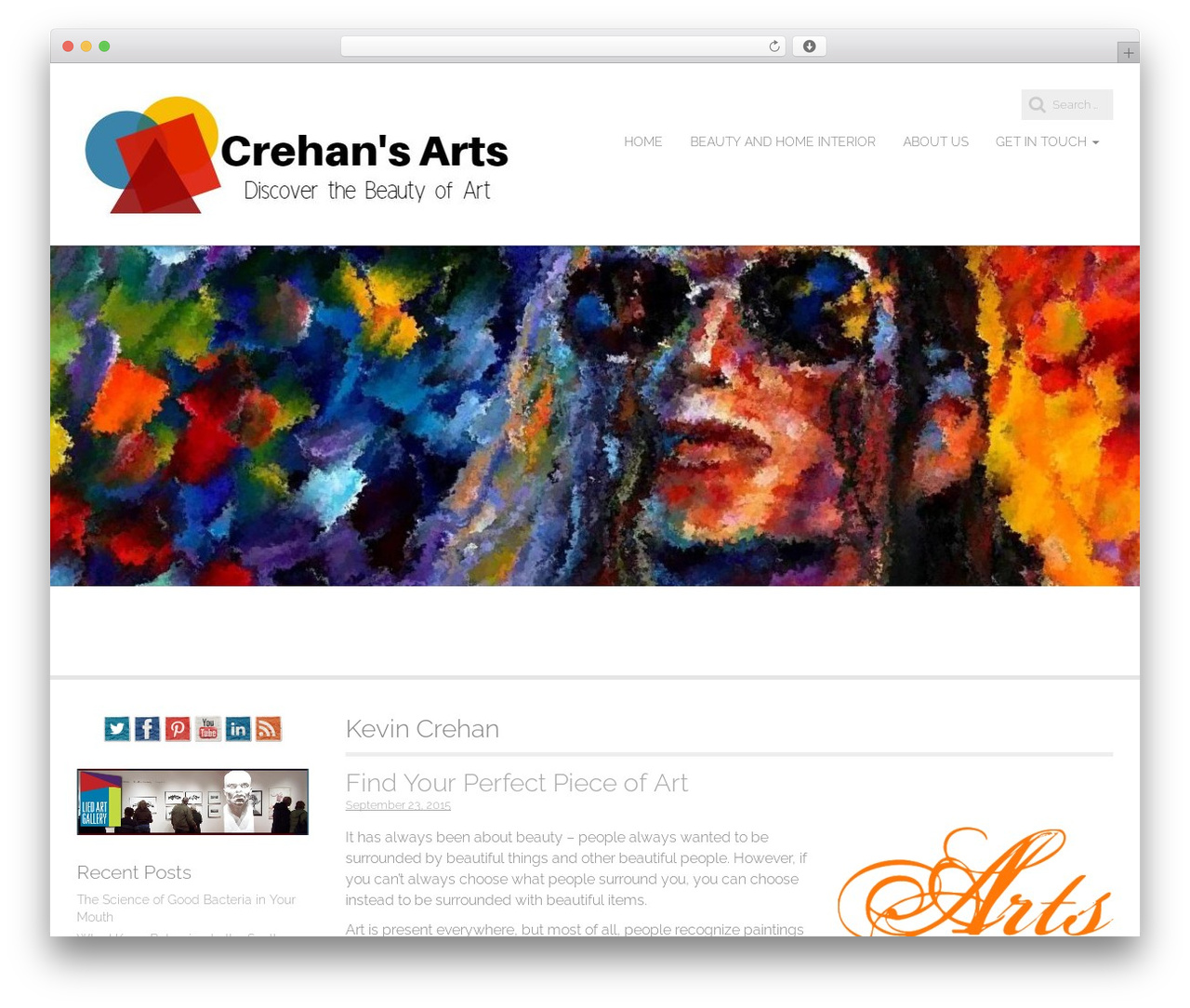 Tienda Basic free WordPress theme - kevincrehan.com