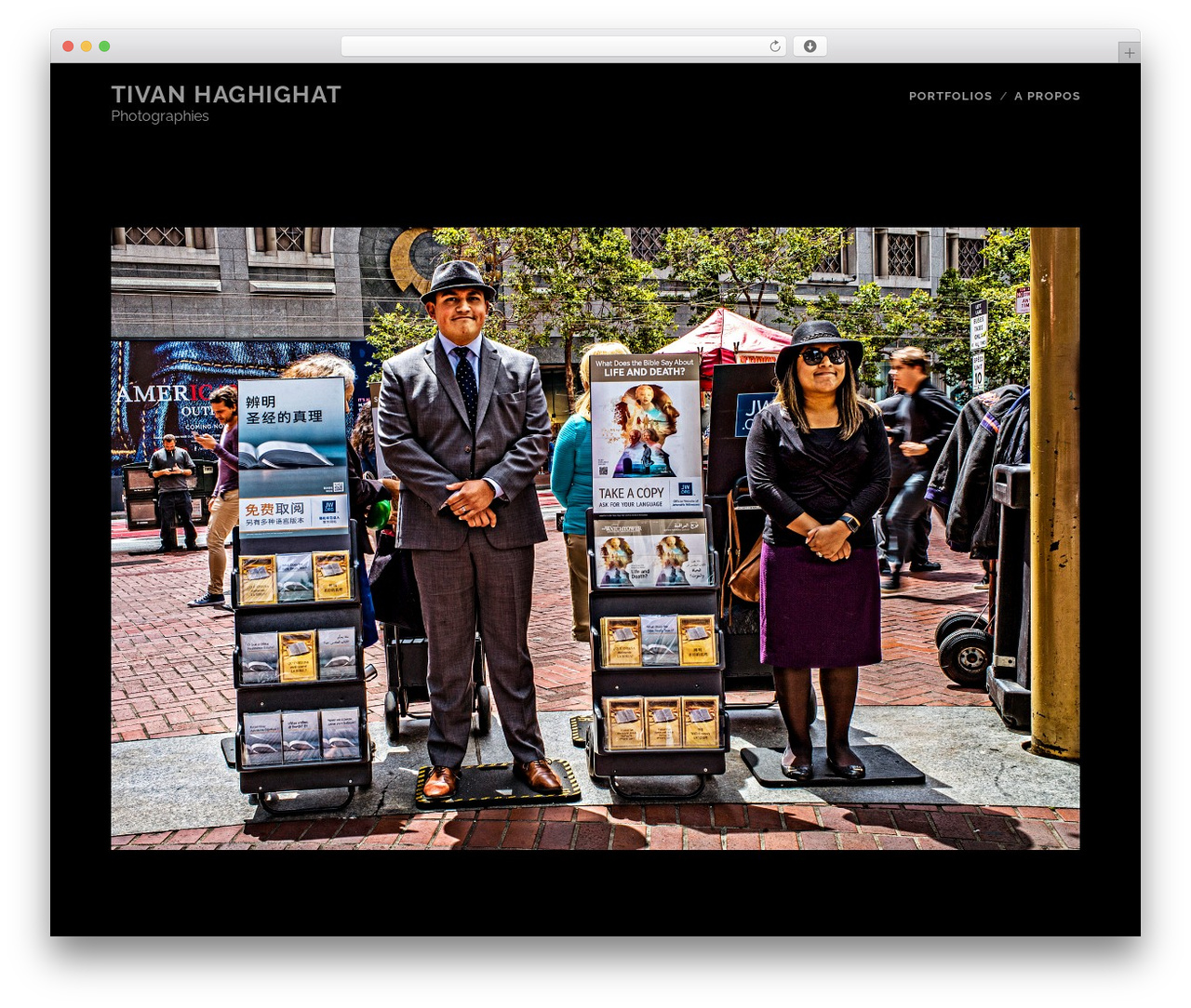 Tracks theme WordPress - tivanhaghighat.com