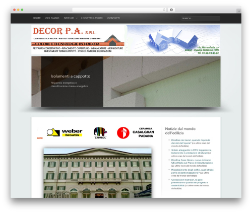 Traject WP theme - decorpa.it