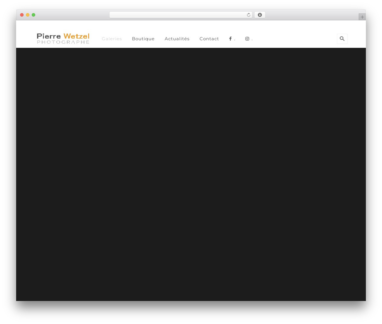 WordPress theme Bridge - pierrewetzel.com