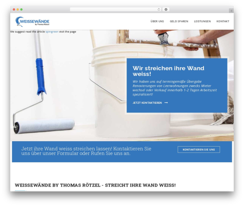 WordPress theme Buildcon - xn--weissewnde-w5a.de