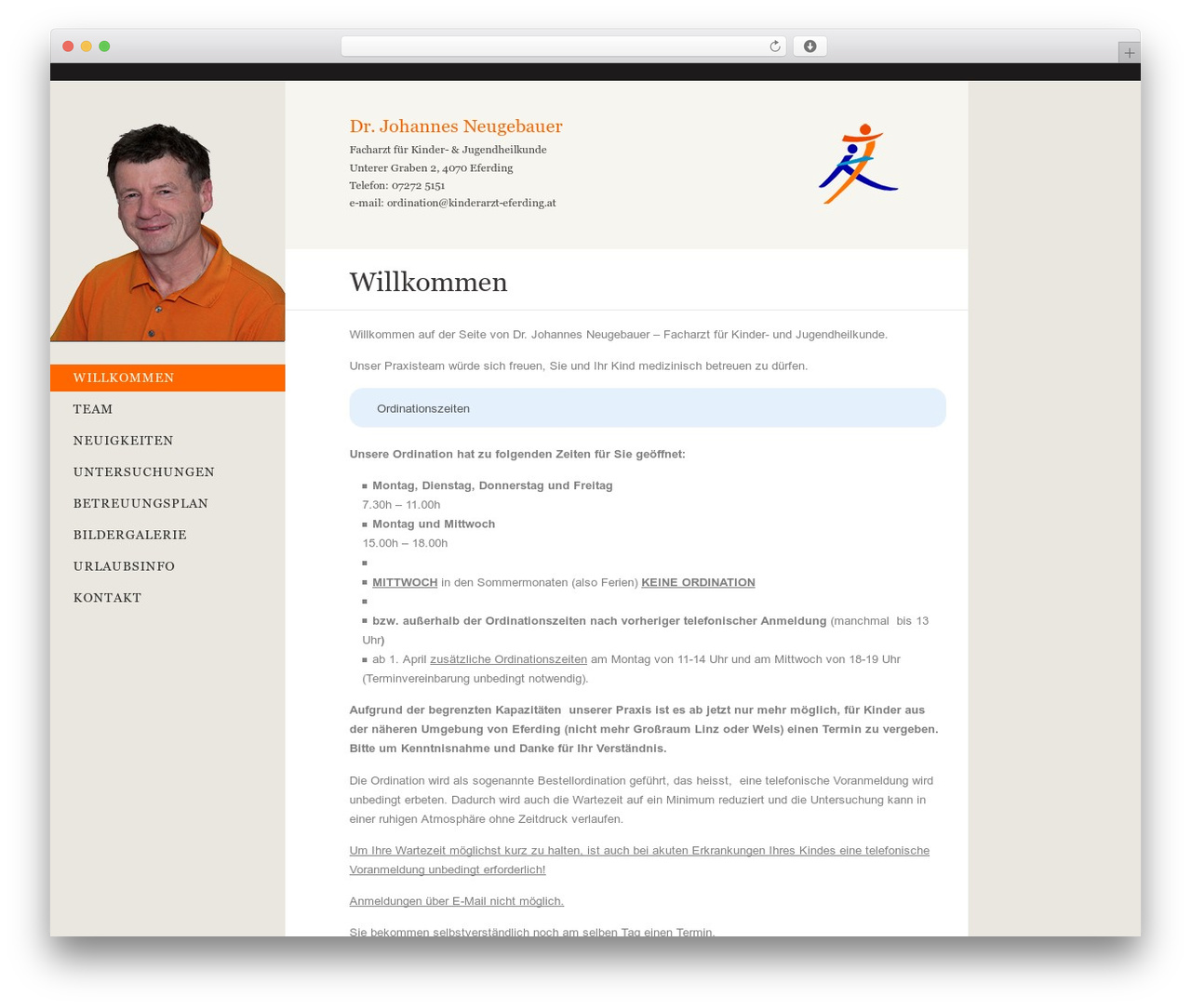 WordPress theme BonPress - kinderarzt-eferding.at