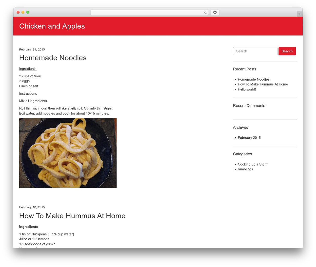 WordPress theme Future - chickenandapples.com WordPress theme Future - chickenandapples.com