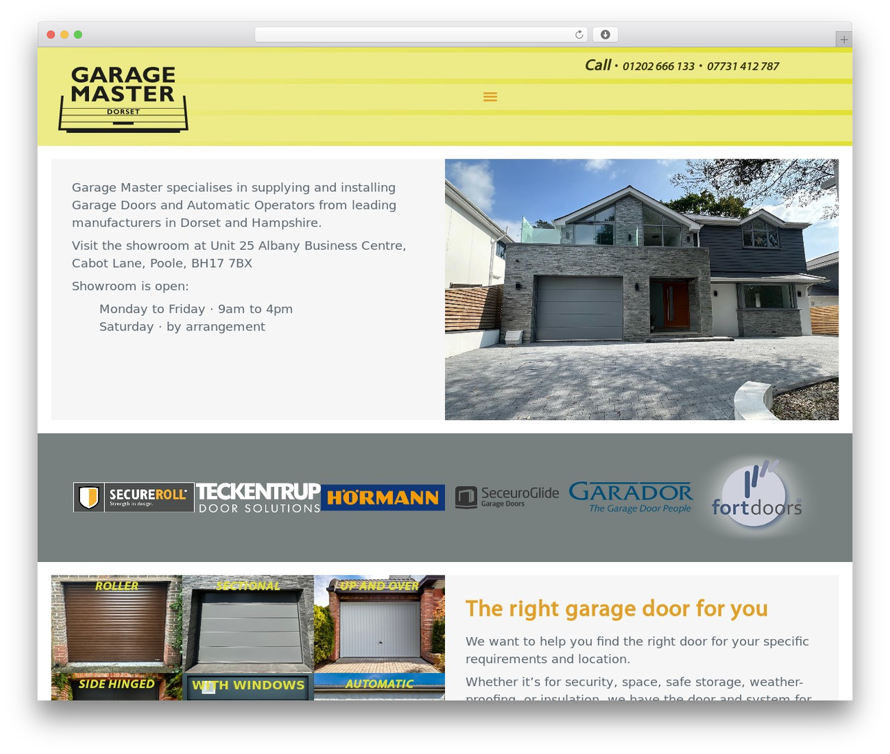 WordPress theme Hello Elementor - garagemaster.co.uk