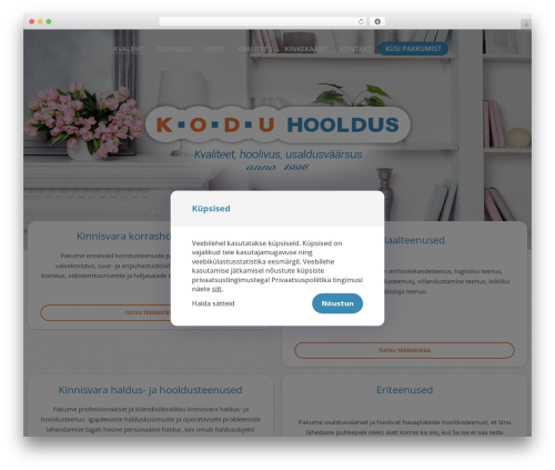 Ws cookiebar WordPress plugin - koduhooldus.ee