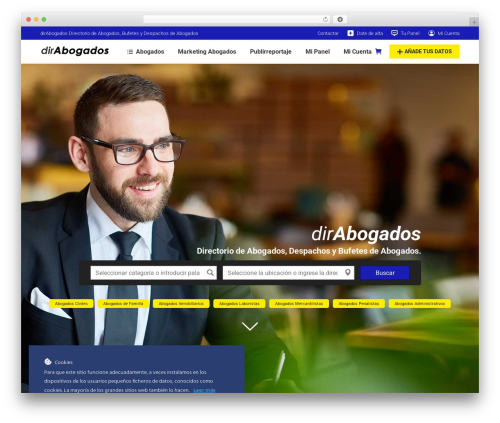 W2dc WordPress plugin - dirabogados.com