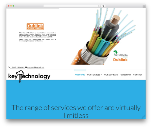 WordPress theme X - keytech.biz