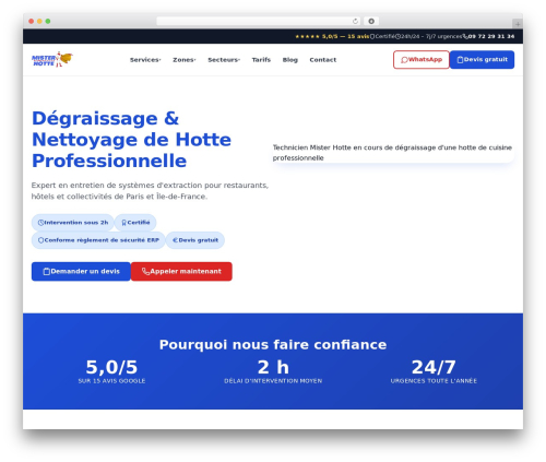 Lws optimize WordPress plugin - mister-hotte.fr