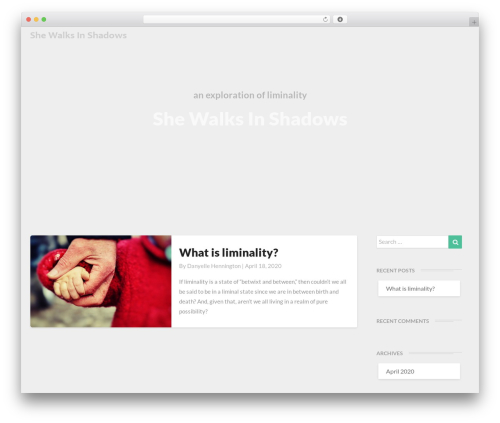 Writers WordPress theme - shewalksinshadows.com Writers WordPress theme - shewalksinshadows.com