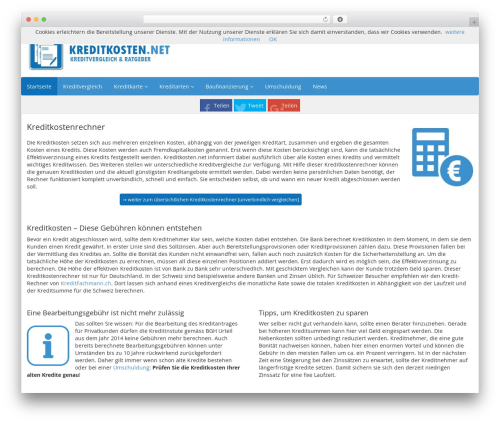 Affiliate-Theme WordPress theme - kreditkosten.net Affiliate-Theme WordPress theme - kreditkosten.net