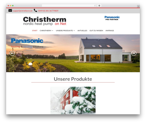 Divi premium WordPress theme - christherm.de