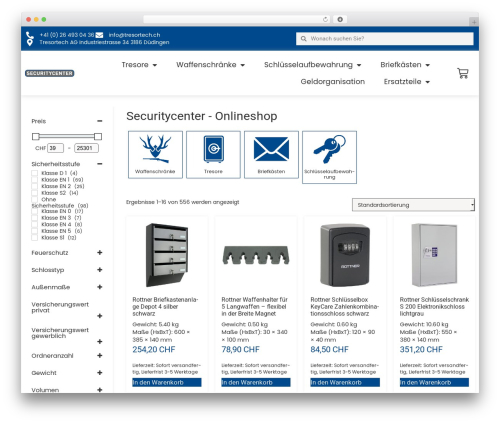 Woofilter pro WordPress plugin - profisafe.ch