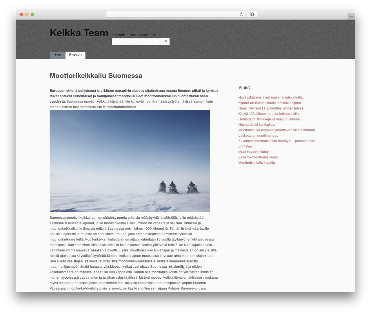 simpleX WP theme - kelkkateam.com simpleX WP theme - kelkkateam.com