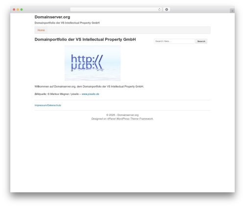 Theme WordPress rtPanel - domainserver.org