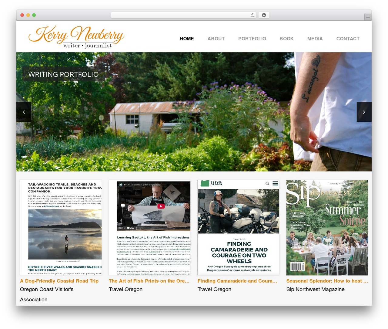 WordPress theme WPEX Elegant - kerrynewberry.com