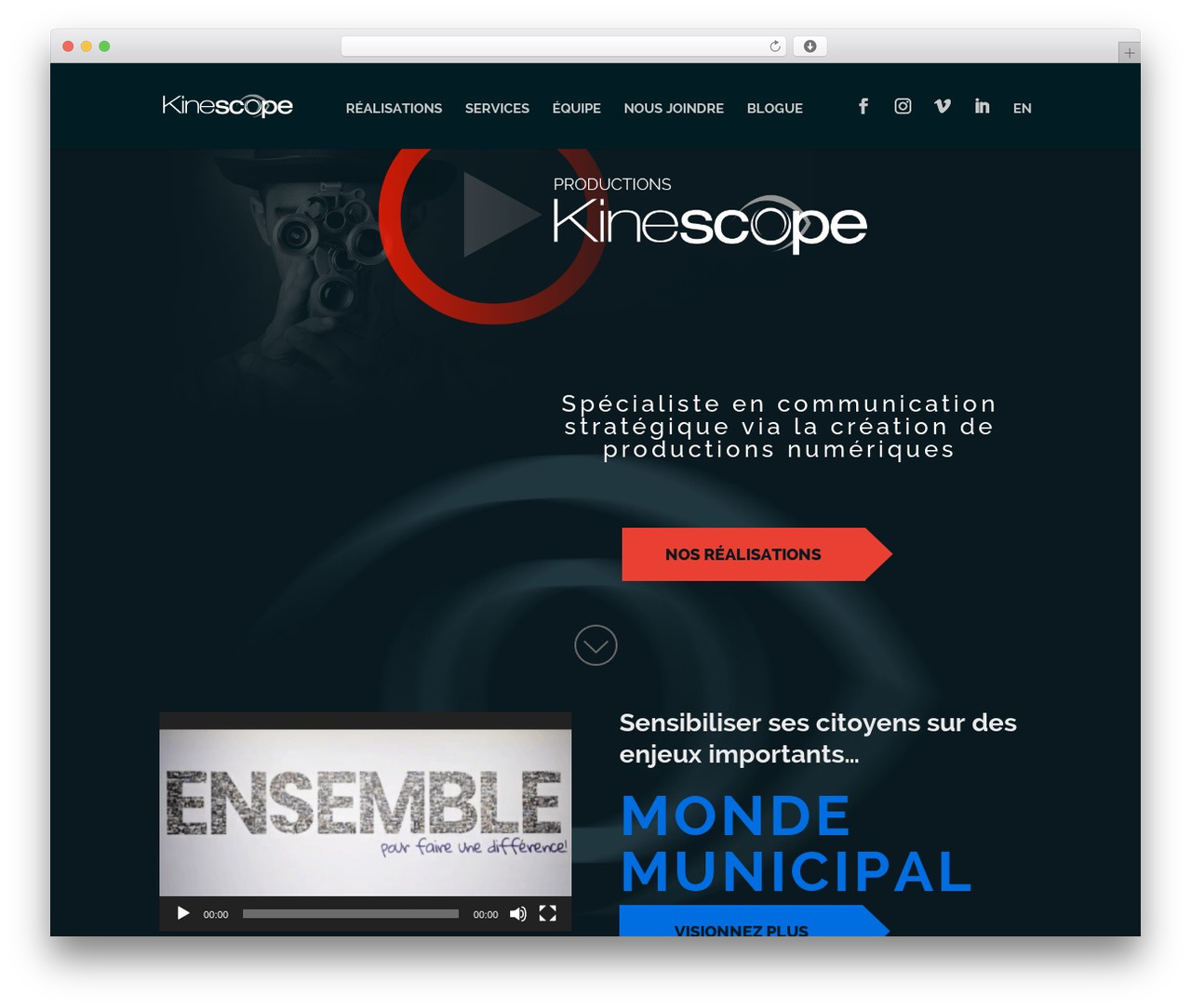 Divi WordPress theme - kinescope.ca Divi WordPress theme - kinescope.ca
