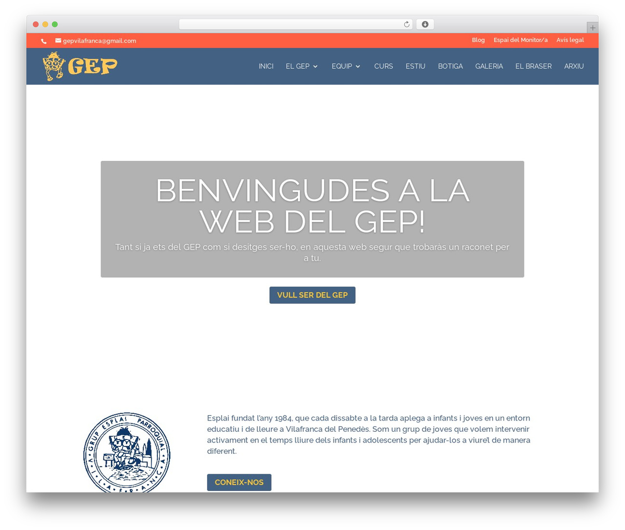 Divi WP theme - gepvilafranca.cat