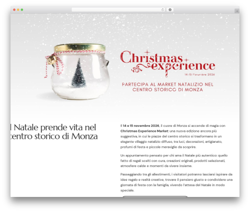 Eventicity WordPress theme - christmasexperience.it Eventicity WordPress theme - christmasexperience.it