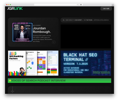 GridX theme WordPress - jgrl.ink