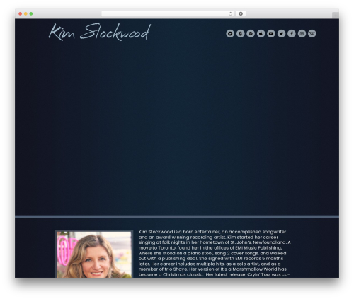 Mo premium WordPress theme - kimstockwood.com