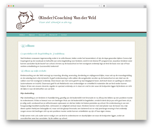 Patchwork WordPress theme - kindercoachingvanderveld.nl