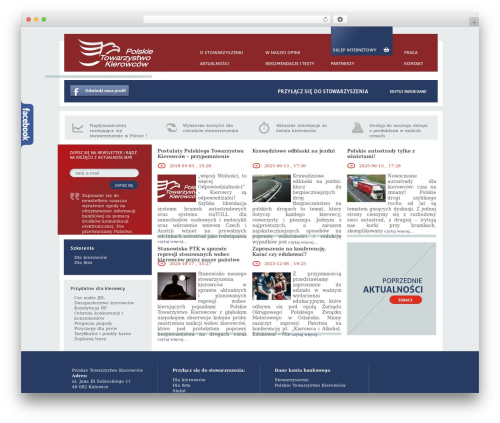 Email newsletter WordPress plugin - kierowcy.org