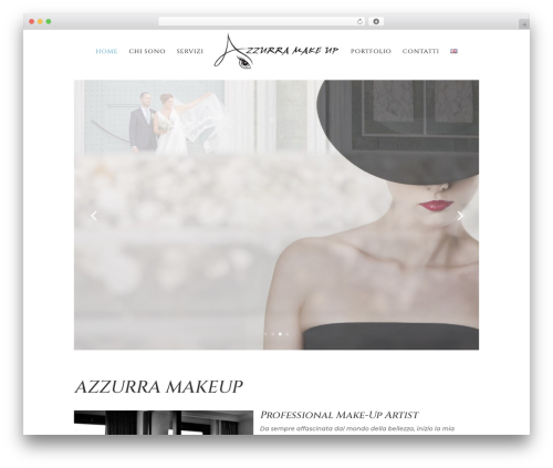 Theme WordPress Divi - azzurramakeup.com