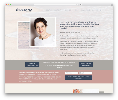 Modal_survey WordPress plugin - dejananaturally.com