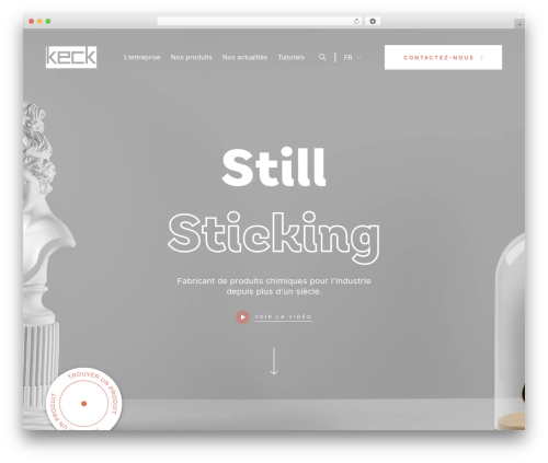 WordPress theme keck-chimie - keck-chimie.fr