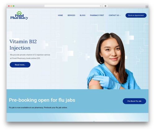 WordPress theme Mida - pondpharmacy.co.uk