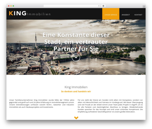 WordPress website theme kingimmo - king-immo.de