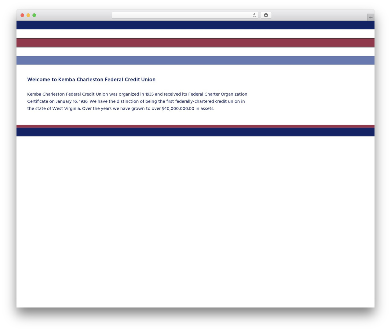 Builder WordPress theme - kembacharlestonfcu.org
