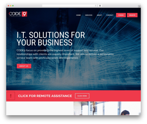 Code9 WordPress theme - code9.com.au