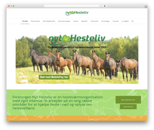 Enfold best WordPress theme - nyt-hesteliv.dk