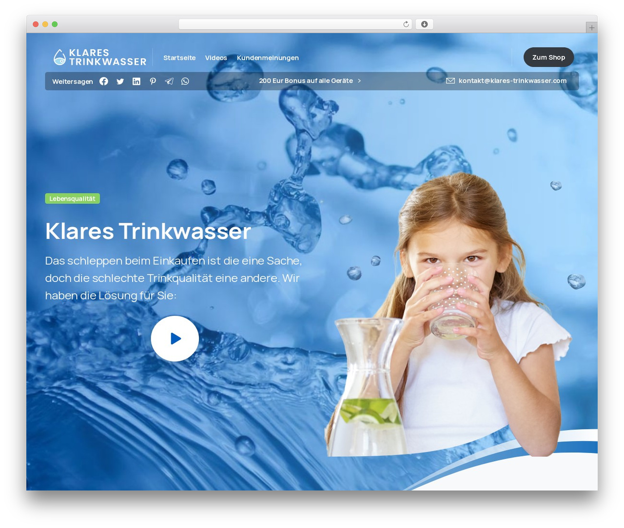 Essentials WP theme - klares-trinkwasser.com Essentials WP theme - klares-trinkwasser.com