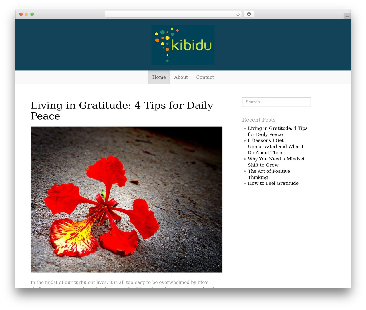 Kibidu (Bootstrap Basic) WordPress theme - kibidu.com/blog Kibidu (Bootstrap Basic) WordPress theme - kibidu.com/blog