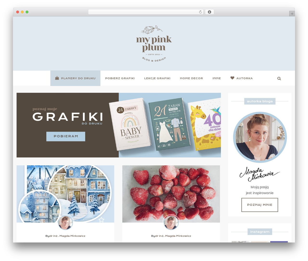 MEMORY WP theme - mypinkplum.pl