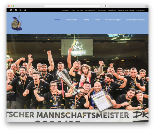 Sport premium WordPress theme - asvschorndorf.de
