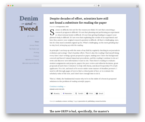 Theme WordPress Hum - denimandtweed.jbyoder.org Theme WordPress Hum - denimandtweed.jbyoder.org