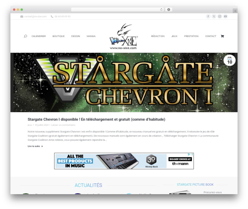 the7dtchild WordPress theme - no-xice.com
