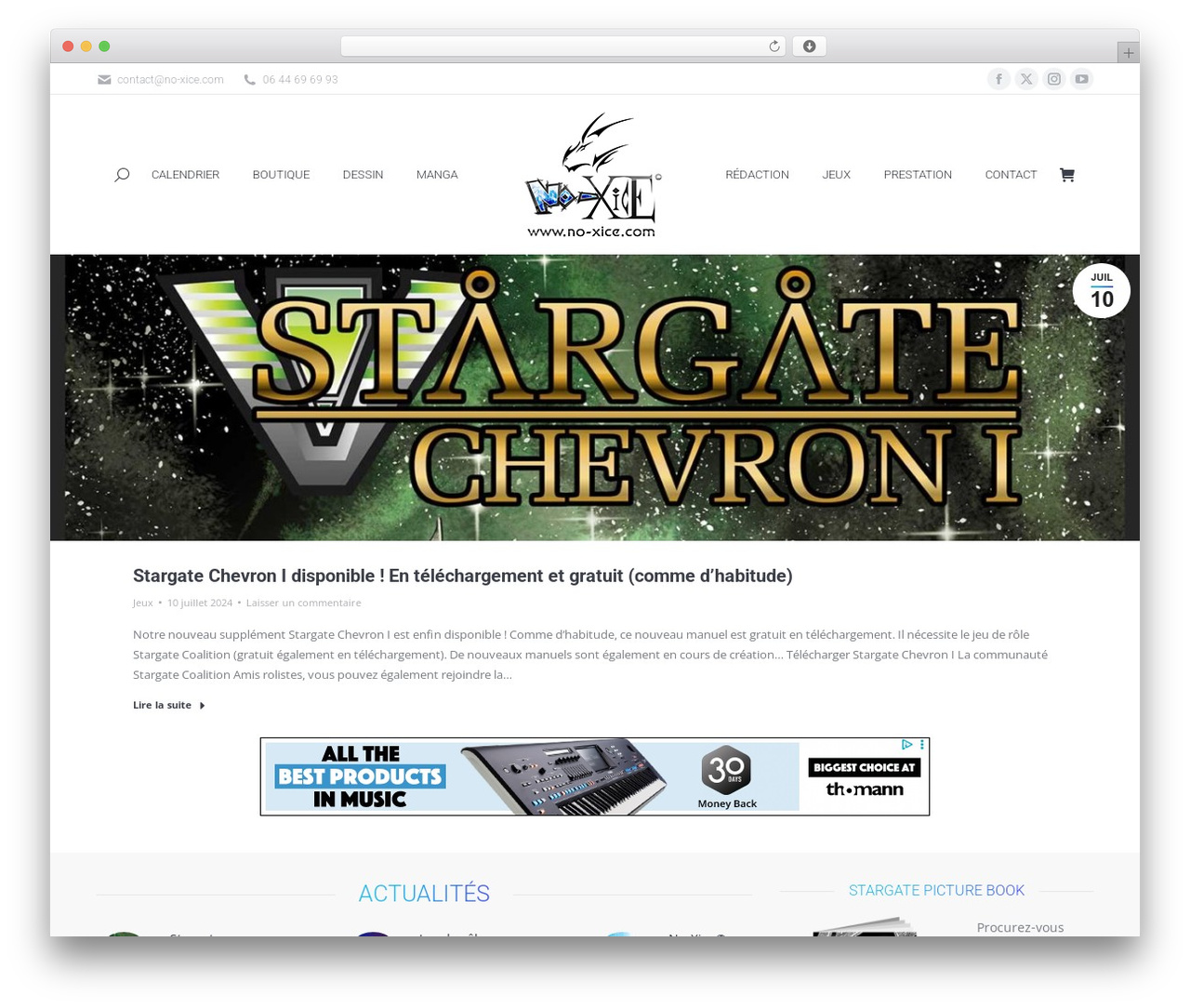 the7dtchild WordPress theme - no-xice.com