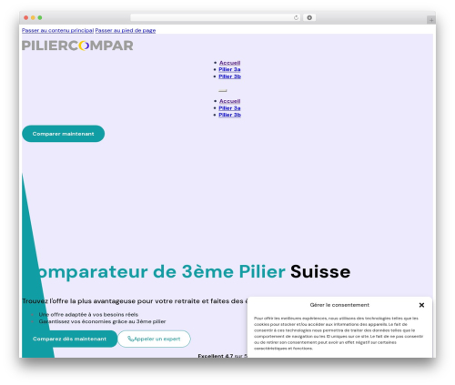Jet appointments booking WordPress plugin - piliercompar.ch