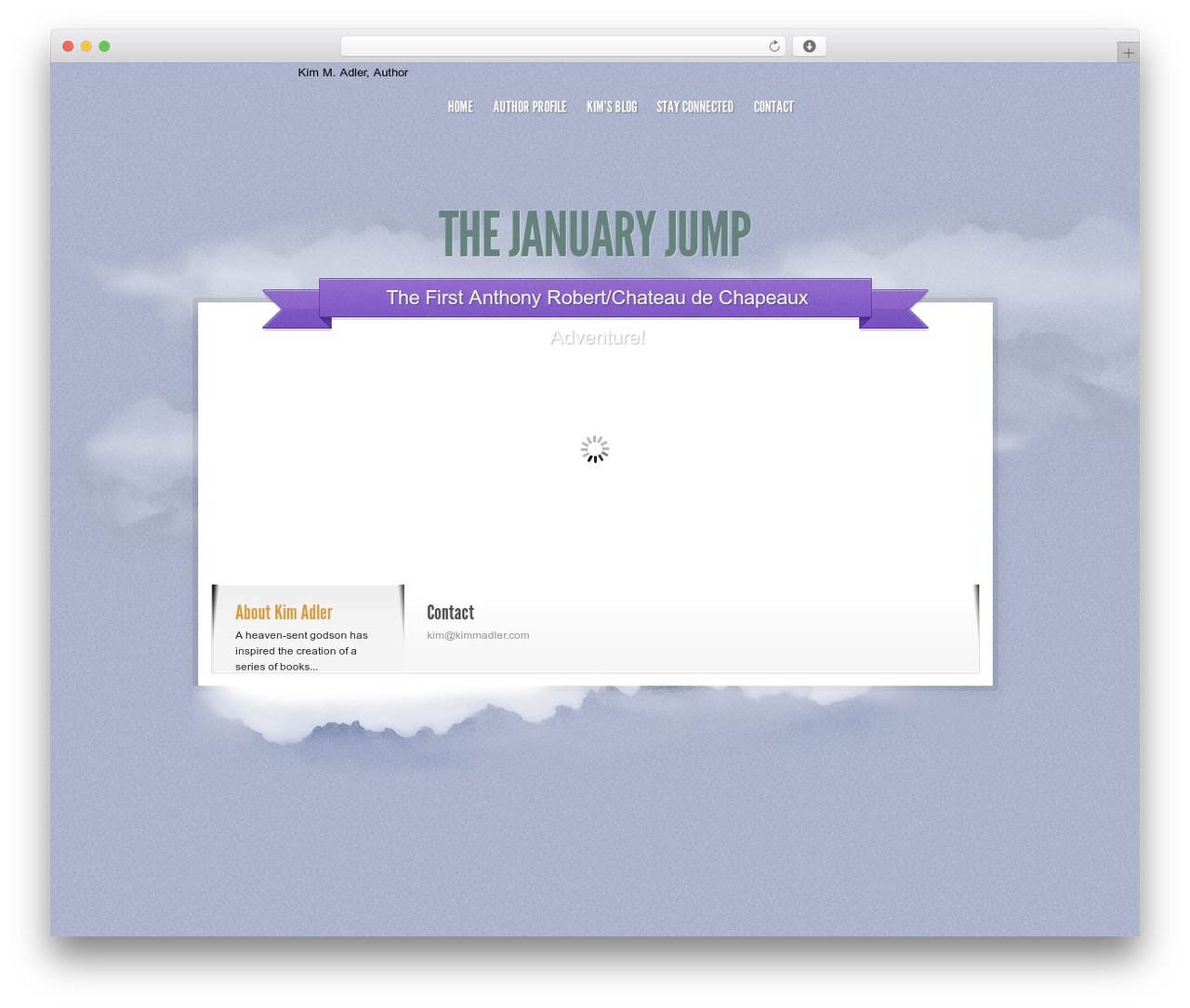 Theme WordPress Sky - kimmadler.com