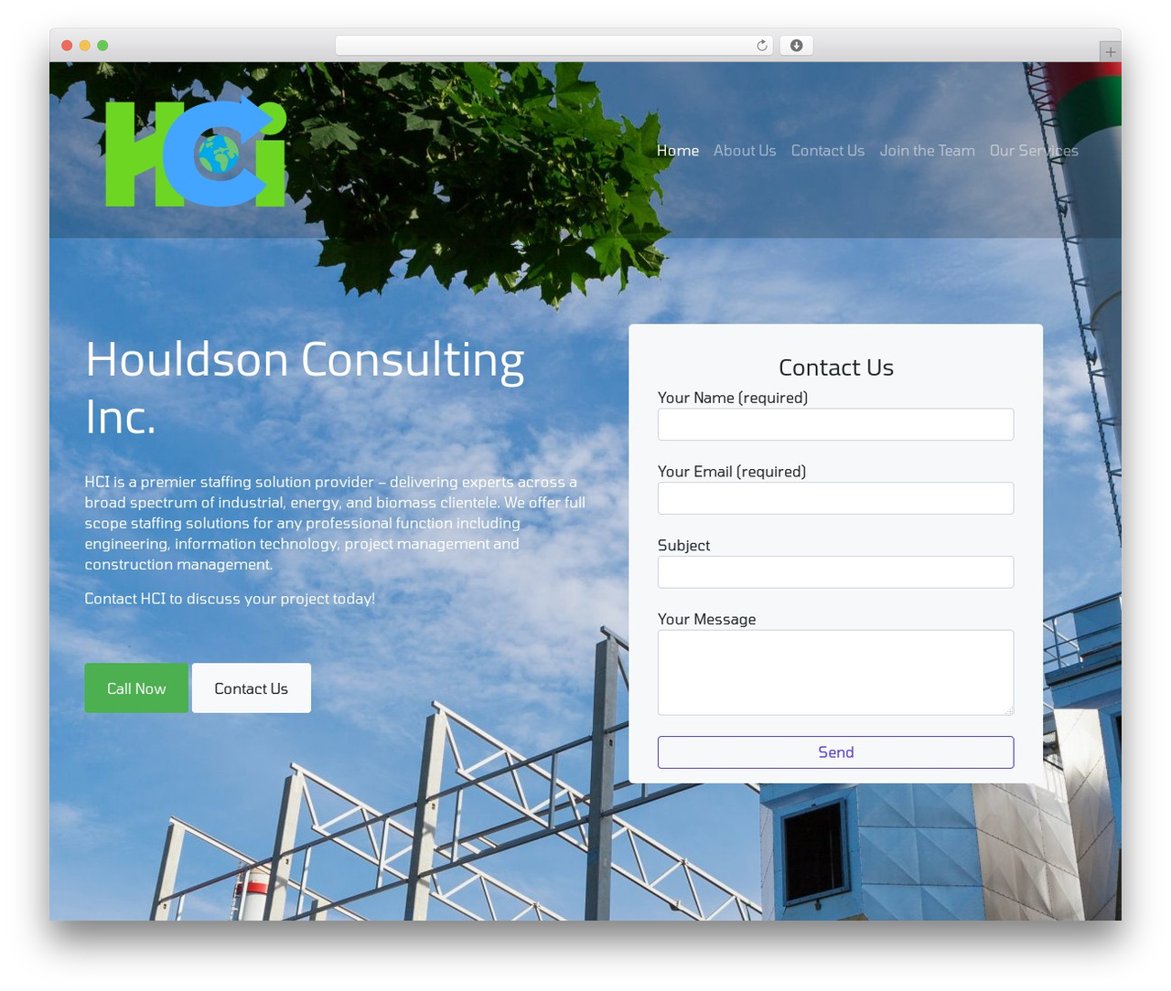 Understrap WordPress theme - hci-works.com