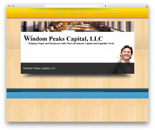 Best WordPress theme Element - windompeaks.com