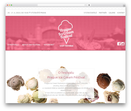 Blaszok WordPress theme - pragueicecreamfestival.cz