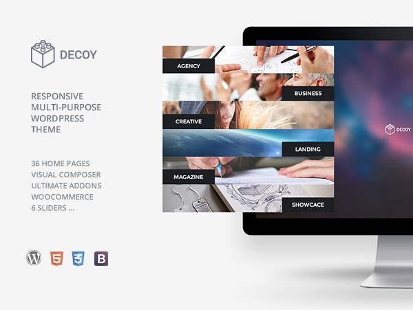 decoy WordPress theme design decoy WordPress theme design