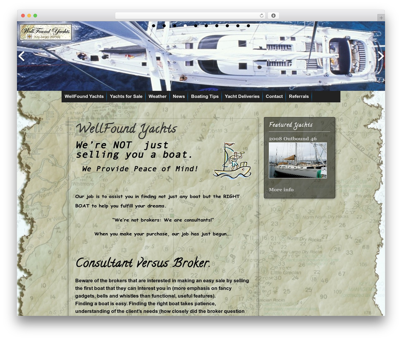 Distinction WordPress theme - wellfoundyachts.com Distinction WordPress theme - wellfoundyachts.com