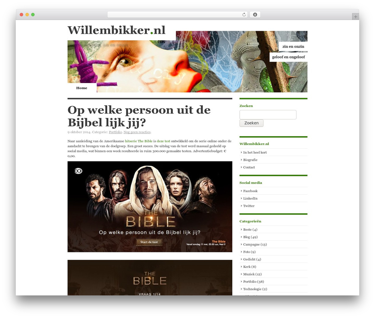 Dodo WordPress theme - willembikker.nl Dodo WordPress theme - willembikker.nl