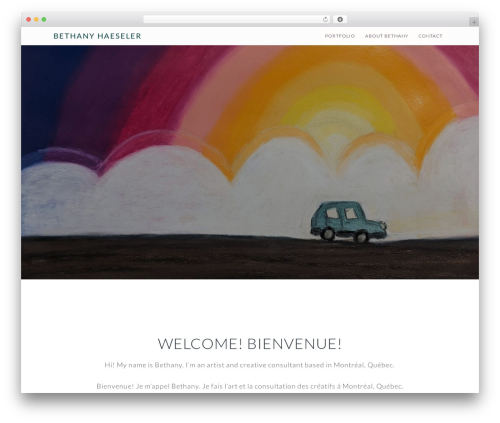 Genesis WordPress theme design - art-geek.com